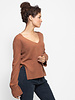 Inhabit Drapey V Sweater Spice