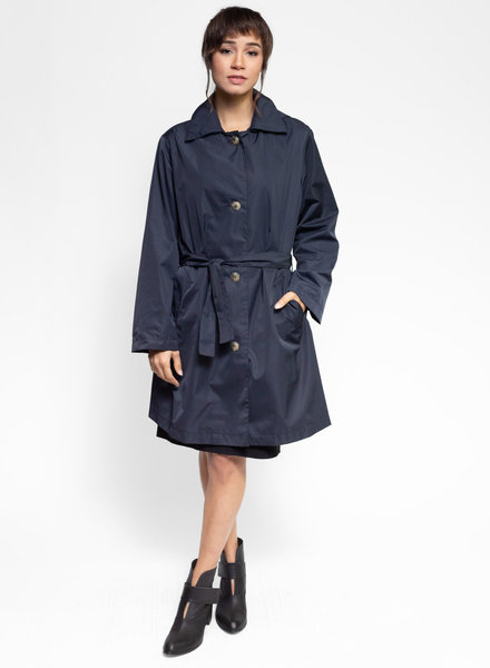 Pret Pour Partir Romane Nyl Coat Navy