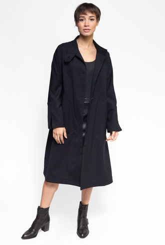 Pret Pour Partir Olga Yun Coat Noir