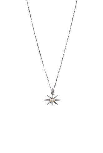 Robindira Unsworth Marquise Diamond Star Pendant Necklace