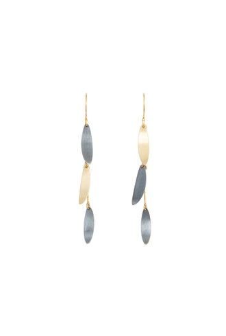 Sarah McGuire Two Tone Falling Leaves Earrings