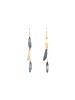 Sarah McGuire Two Tone Falling Leaves Earrings