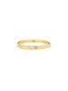 Sarah McGuire Gold Parchment Band with Diamond