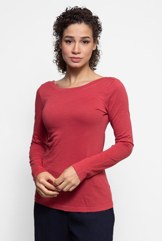 Raquel Allegra Ballet Top Tomato