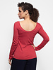 Raquel Allegra Ballet Top Tomato