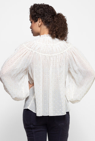 Ulla Johnson Yulia Blouse Blanc