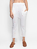 The Great The Lounge Crop Pant Washed White With Valentine Hearts