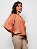 The Great The Pin-tuck Lyric Top Apricot