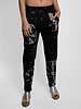 Raquel Allegra Black Constellation Jersey Easy Pant