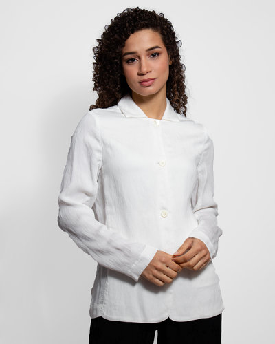 white relaxed blazer