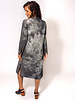 Raquel Allegra Tunic Dress Black Tie Dye