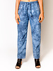 Raquel Allegra Drawstring Trouser Blue Tie Dye