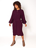 Raquel Allegra Getty Dress Plum