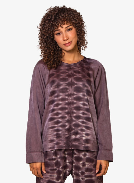 Raquel Allegra Raglan Blouse Mauve