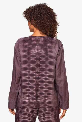 Raquel Allegra Raglan Blouse Mauve