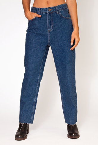 Nikky McBridget Mom Jean Blue Denim