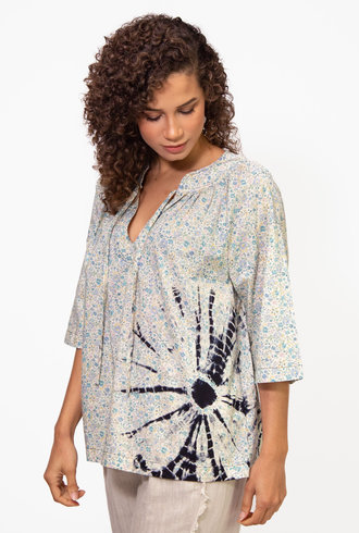 Raquel Allegra Harmony Shirt Cornflower