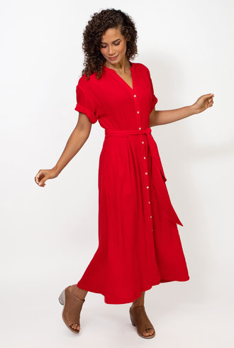 Xirena Cate Dress True Red
