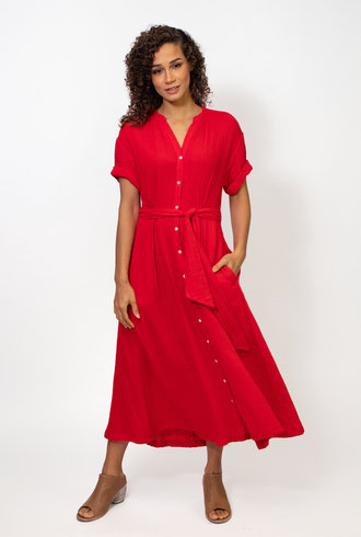 Xirena Cate Dress True Red
