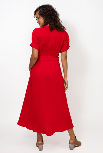 Xirena Cate Dress True Red
