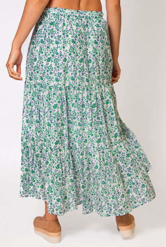 Xirena Iris Skirt Leaf