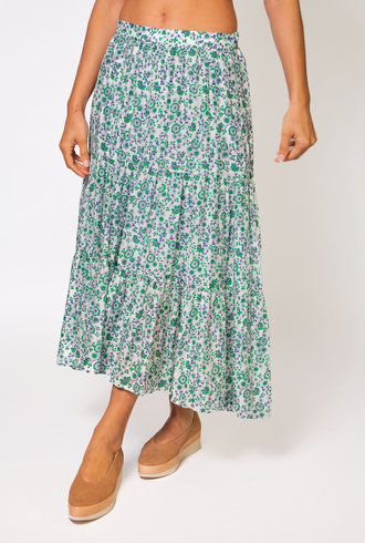Xirena Iris Skirt Leaf