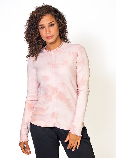 Raquel Allegra Long Sleeve Fitted Tee