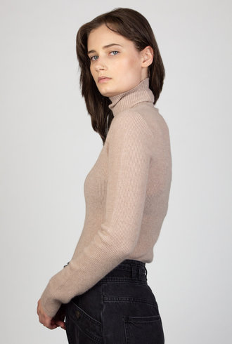 Ulla Johnson Mars Turtle Neck Dusty Rose