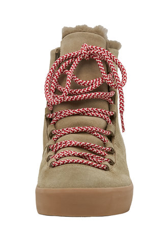 Coclico Sugar Otter Sabbia Boot with Candy-Stripe Lace