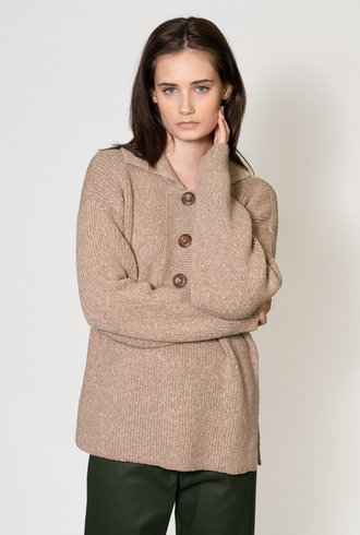 Apiece Apart Miguela Sustainable Knit Camel