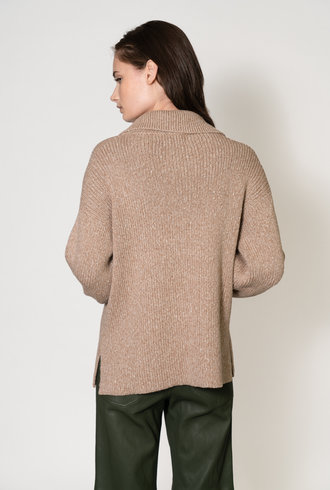 Apiece Apart Miguela Sustainable Knit Camel