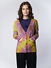 Raquel Allegra Cardigan Neon Heart Sparkle