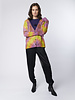 Raquel Allegra Cardigan Neon Heart Sparkle