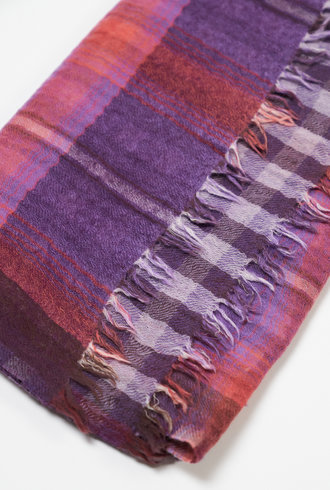 Inouitoosh Milowe Lilac Wool Scarf