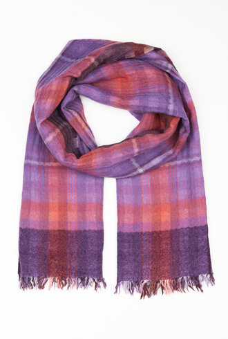 Inouitoosh Milowe Lilac Wool Scarf