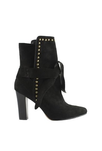 SKU:AGGIE, AGGIE SUEDE BOOT BLACK