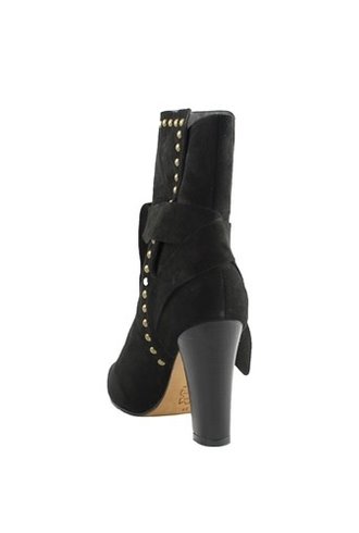 Aggie Suede Boots Black