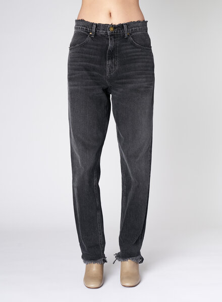 The Great The Slouch Taper Jean Onyx