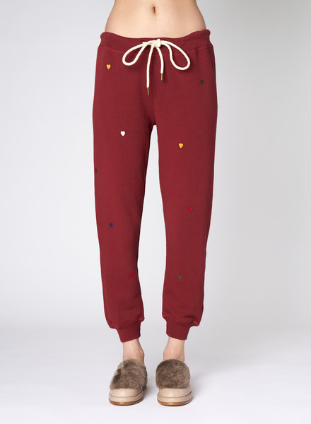 The Great - The Micro Terry Pajama Sweatpant Washed Black - Alhambra