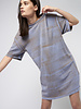 Raquel Allegra T-Shirt Dress Taupe Sky Paint
