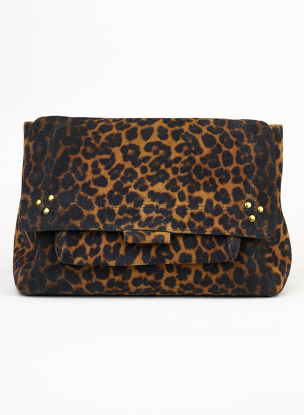 Jerome Dreyfuss Leopard Medium Lulu Bag