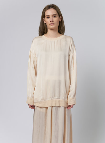 Raquel Allegra Drop Shoulder Sweatshirt Shell