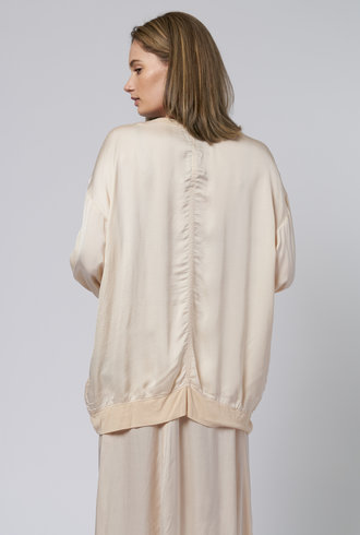 Raquel Allegra Drop Shoulder Sweatshirt Shell