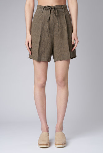 Pomandere Linen Shorts Sand