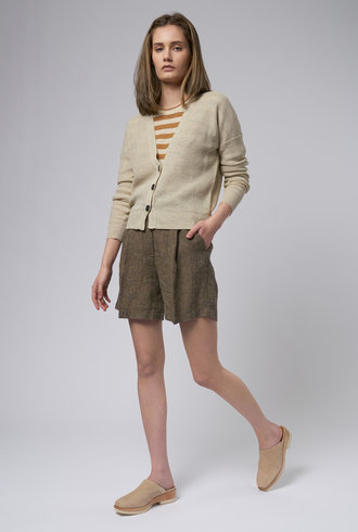 Pomandere Linen Shorts Sand