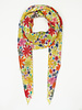 Destin Crazy Quadra Yellow Mix Scarf