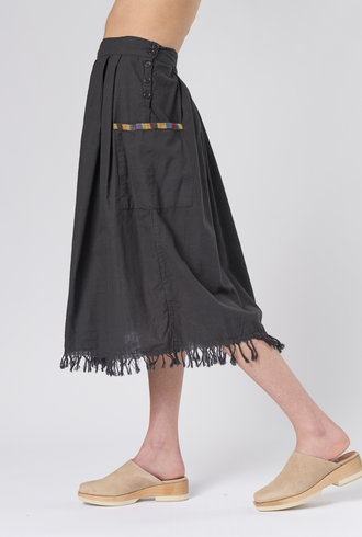 Bsbee Santa Rosalita Skirt Washed Black