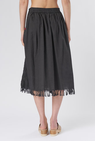 Bsbee Santa Rosalita Skirt Washed Black