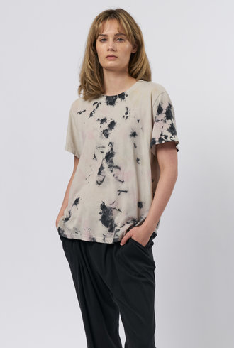 Raquel Allegra New Boyfriend Tee Pastel Black