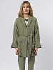 Raquel Allegra Cotton Gauze Robe Sage